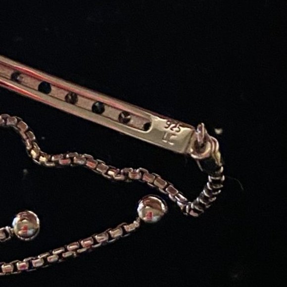 Sterling silver with fashion emeralds - Picture 3 of 3